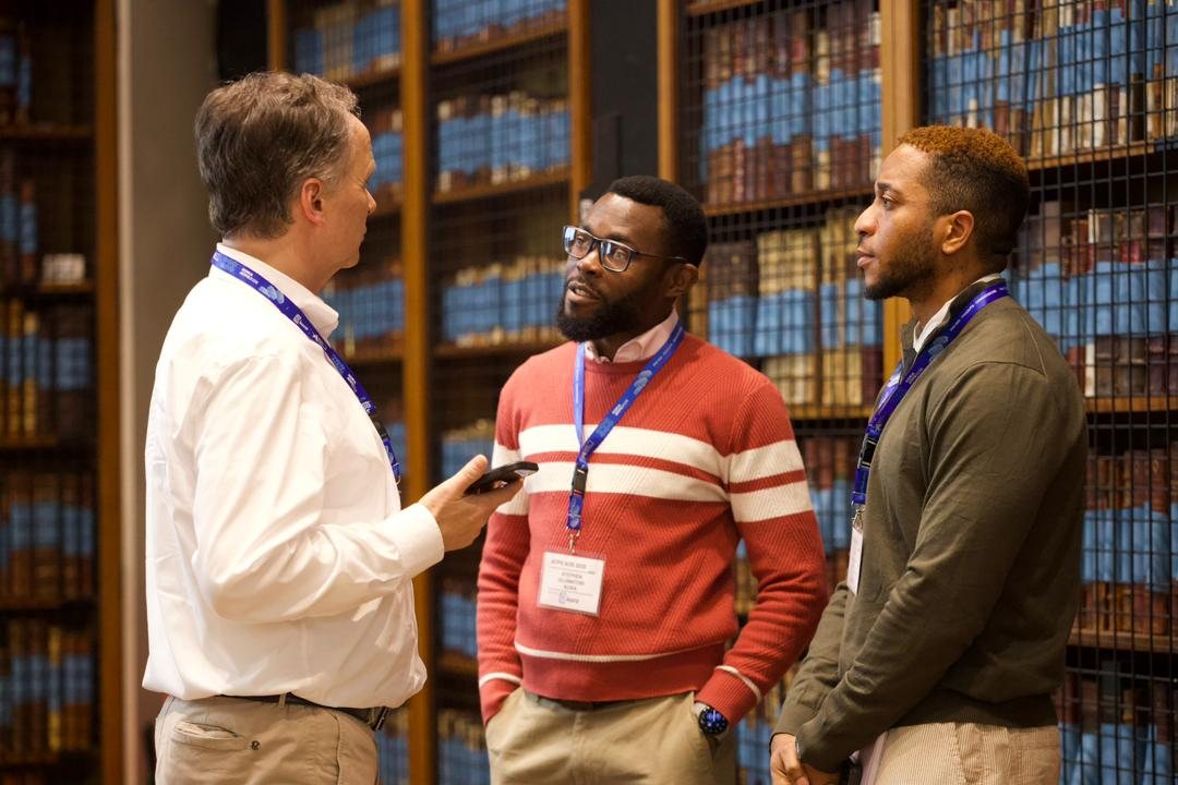 Delegates in the library room at the Royal College of Physicians during ATPS B2B 2026