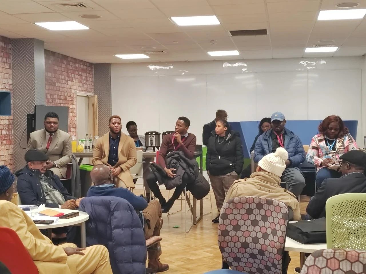 The panel discussion in progress at Coventry University